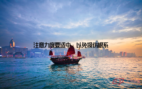 注意力度要适中, 以免损伤根系