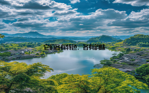 它们各有特色, 各有韵味